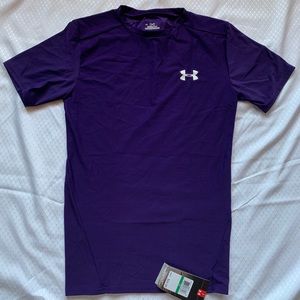 Boys M Under Armour Heat Gear Compression Shirt